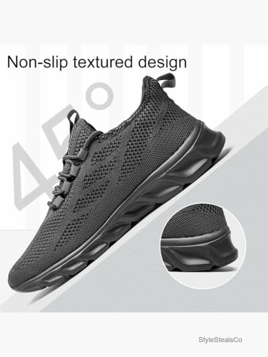 Mesh Running Shoes Breathable Lightweight Walking Sneakers for Gym main image 5